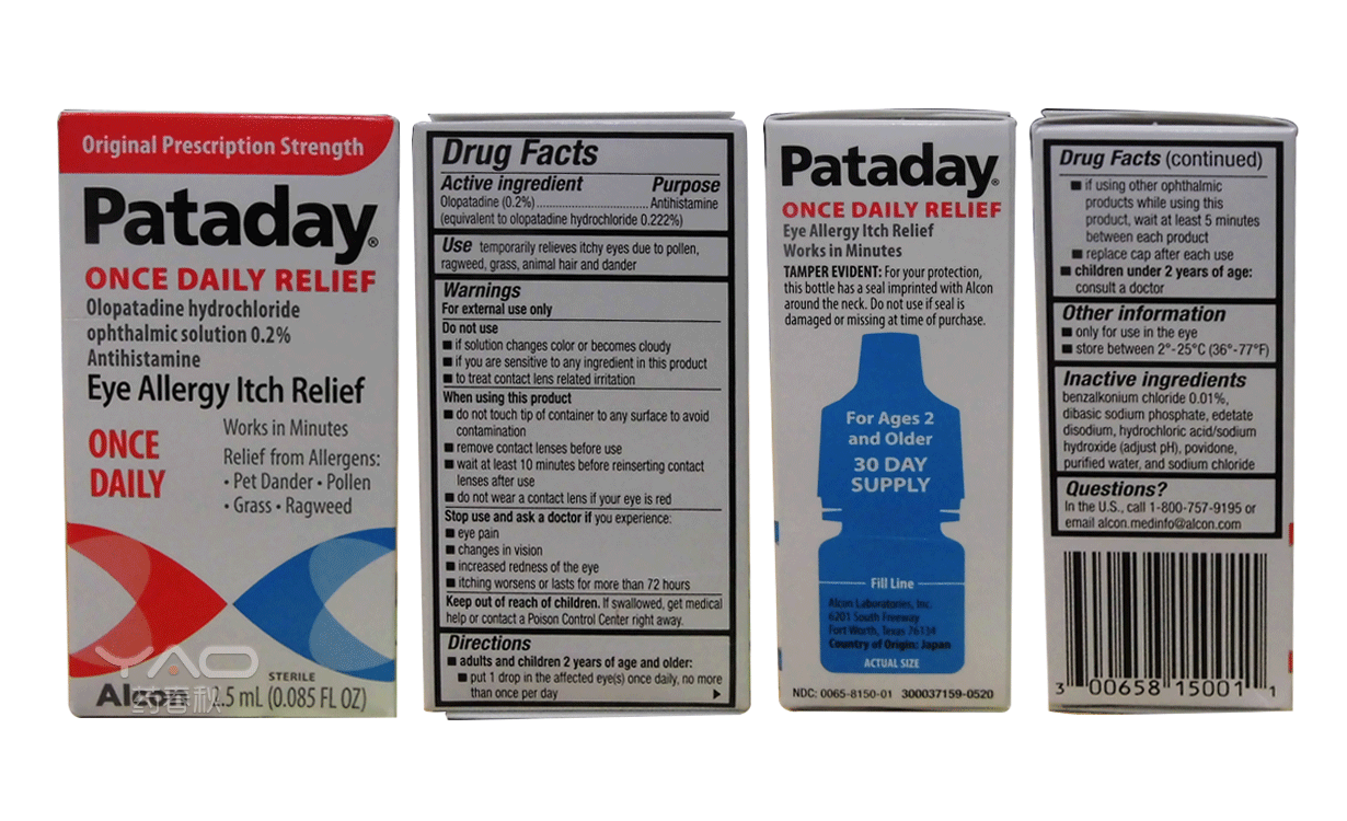PATADAY  NDC 0065-8150-01