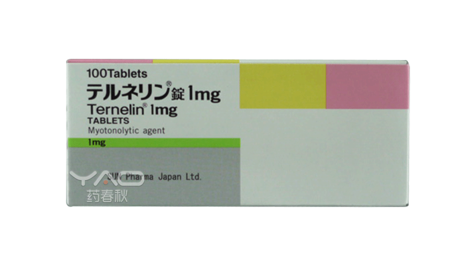 Ternelin(テルネリン錠1mg)