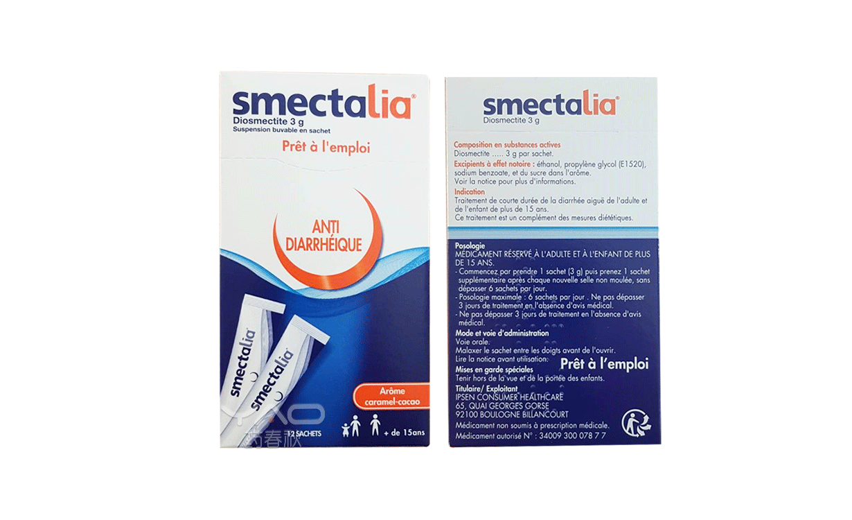 SMECTALIA 3 g, suspension buvable en sachet