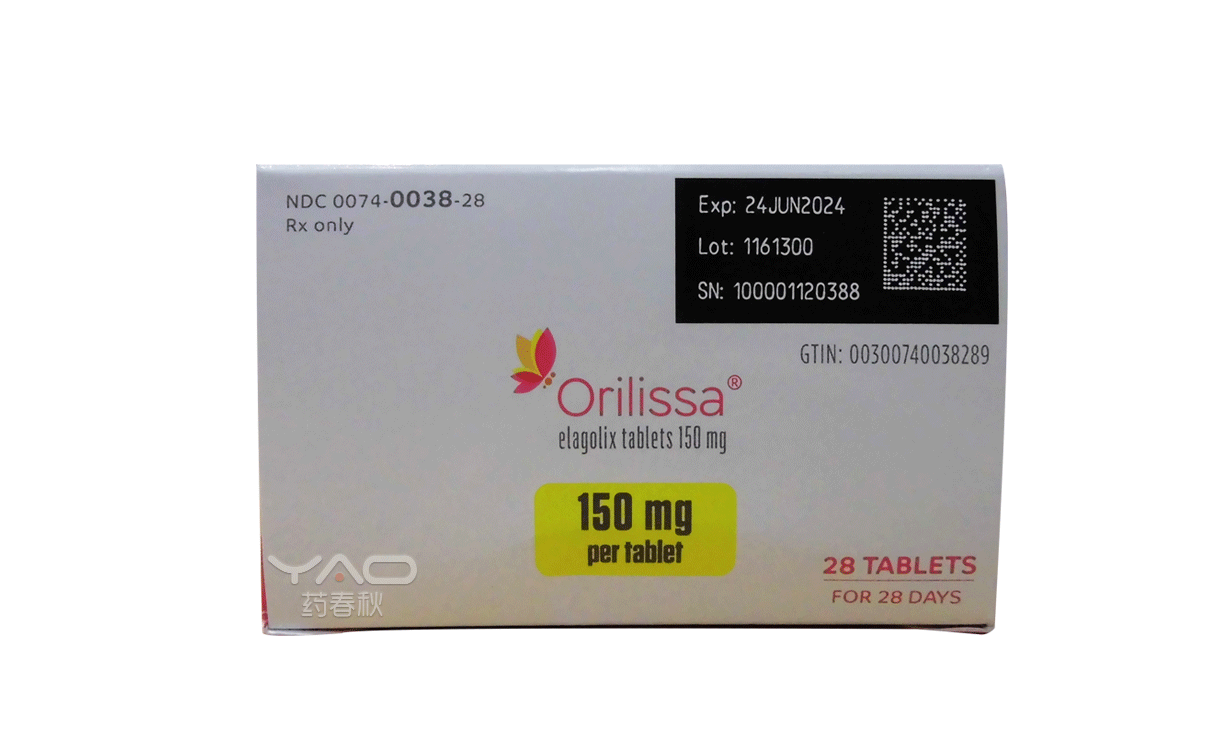 Orilissa(0074-0038-28)