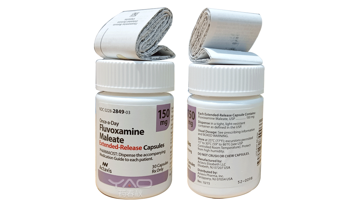 Fluvoxamine Maleate（NDC：0228-2849-03	）