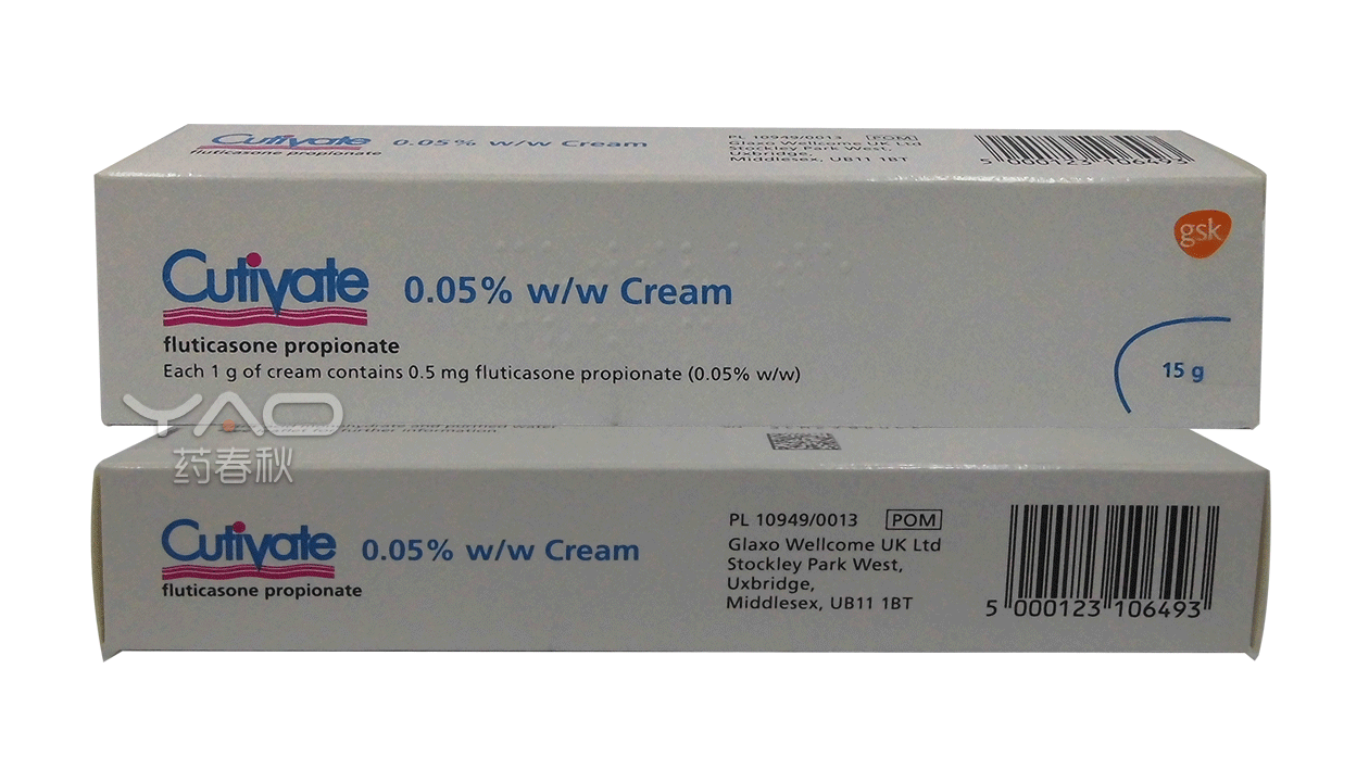 Cutivate 0.05% w/w Cream