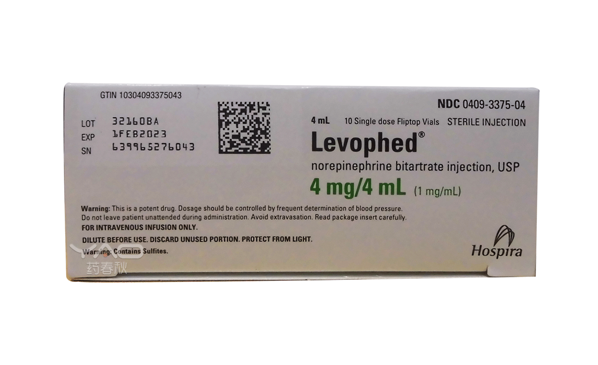 Levophed（0409-3375-04）