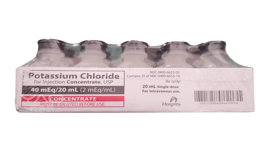 POTASSIUM CHLORIDE（NDC：0409-6653-05）