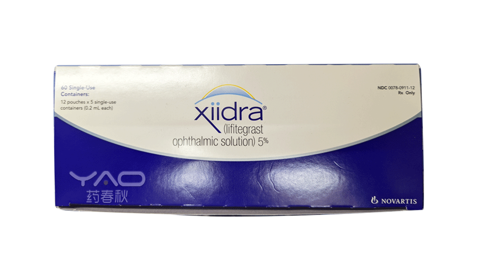 Xiidra（0078-0911-12）