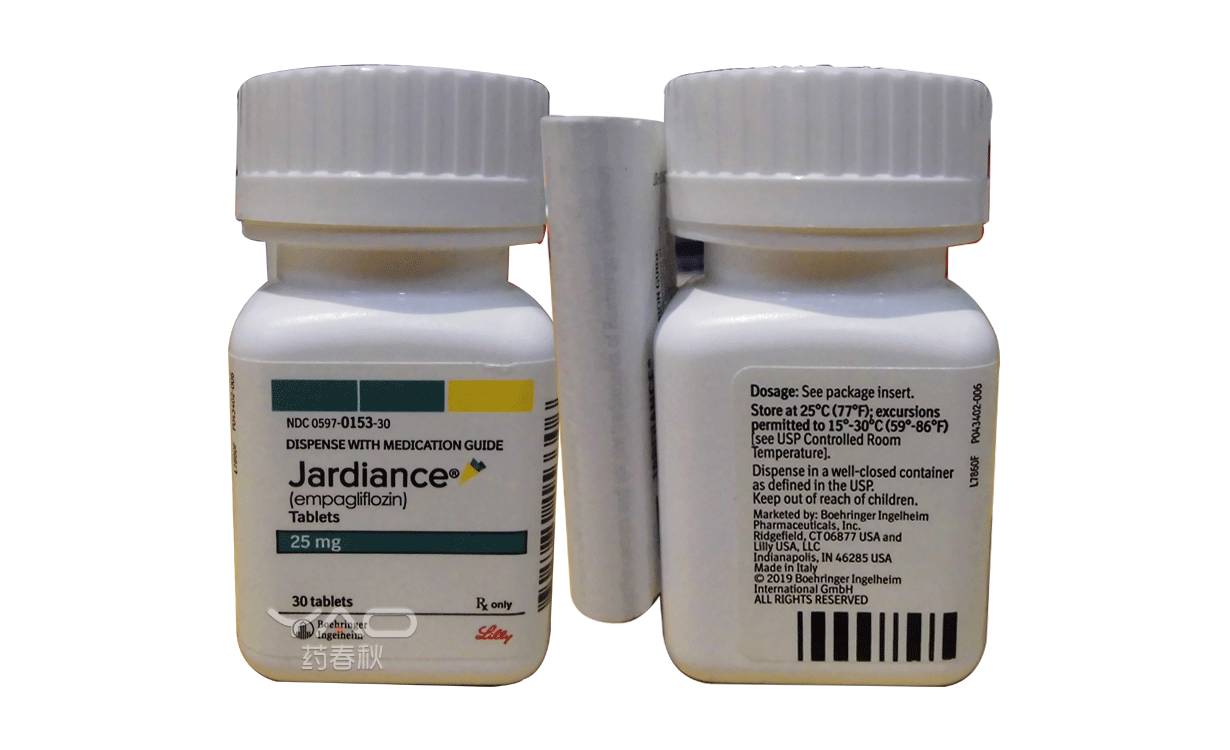 JARDIANCE（NDC 0597-0153-30 ）