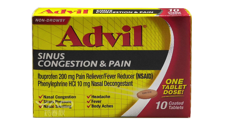 ADVIL SINUS CONGESTION AND PAIN