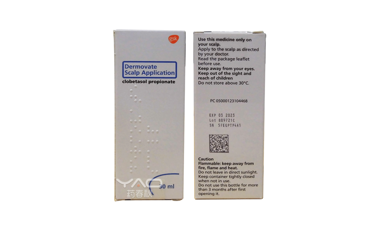 Dermovate Scalp Application（PL:10949/0046)