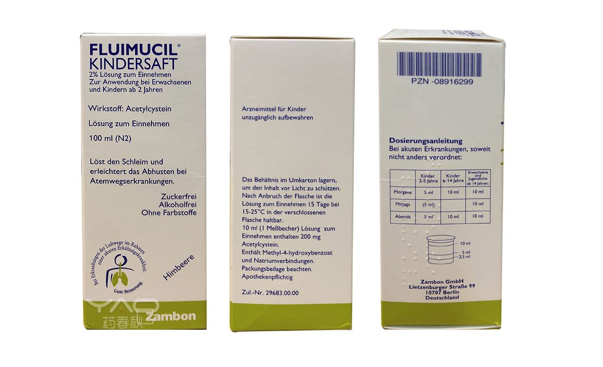 Fluimucil Kindersaft