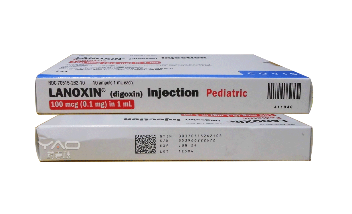 LANOXIN（70515-262-10）