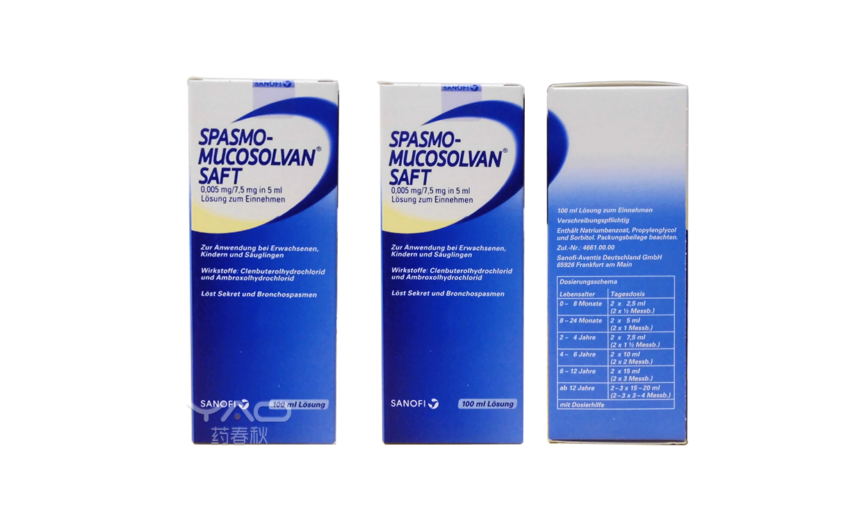Spasmo-Mucosolvan Saft