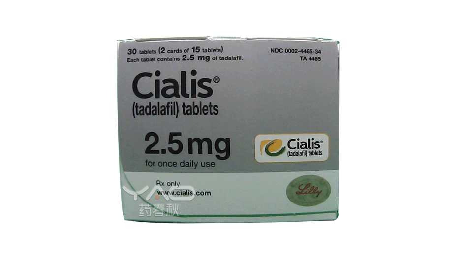Cialis（NDC：0002-4465-34）