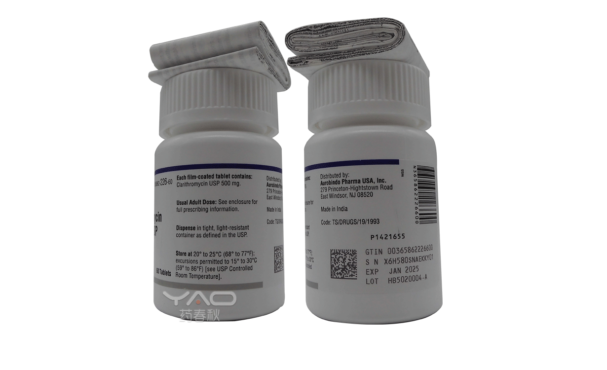 Clarithromycin(65862-226-60)