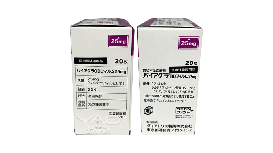 VIAGRA OD Film（バイアグラODフィルム25mg）