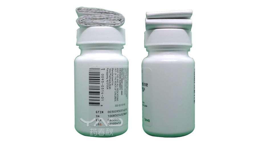 Ketorolac Tromethamine(0093-0314-01)