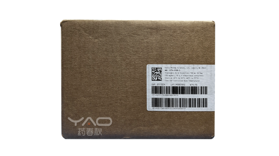 TRANEXAMIC ACID IN SODIUM CHLORIDE（51754-0108-3）