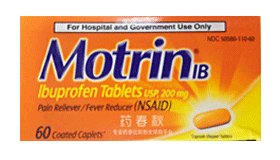 Motrin IB(布洛芬片)